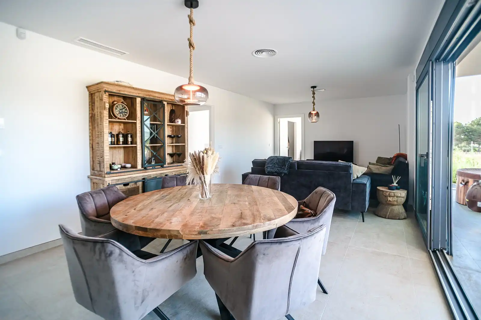 Comedor de Casa o chalet en venta en Aspe con Aire acondicionado, Calefacción y Jardín privado