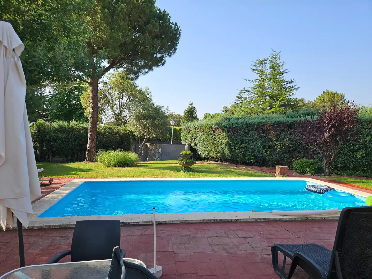 Piscina de Casa o xalet en venda en Alpedrete amb Aire condicionat, Calefacció i Jardí privat