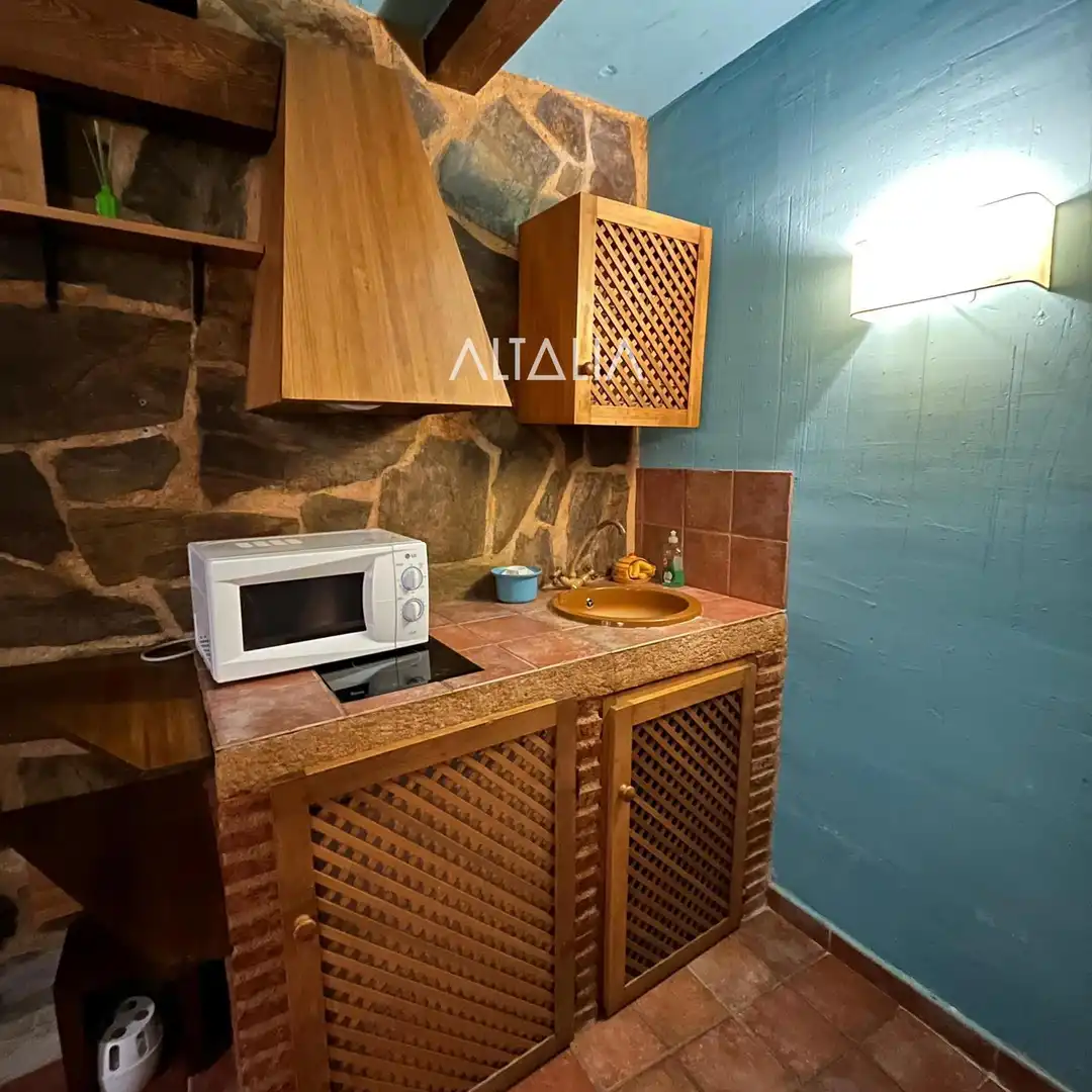 Cocina de Casa o chalet en venta en Villar de Olalla con Terraza y Amueblado