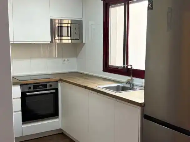 Kitchen of Flat for sale in Atarfe  with Air Conditioner, Swimming Pool and Furnished