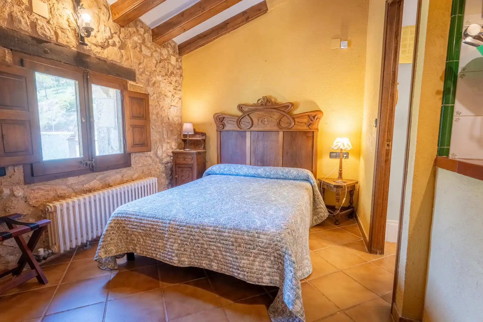 Bedroom of Houses for sale in Montblanc  with Air Conditioner, Heating and Private garden