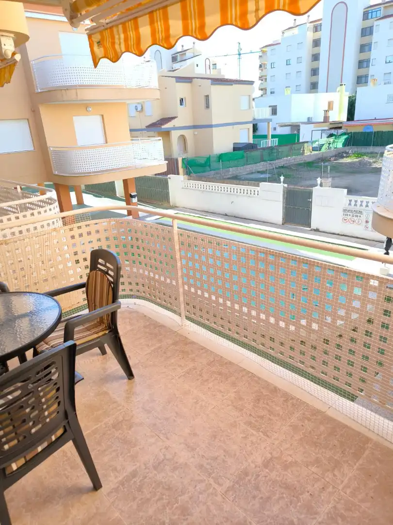 Balcony of Apartments for sale in Peñíscola / Peníscola  with Terrace, Furnished and Oven