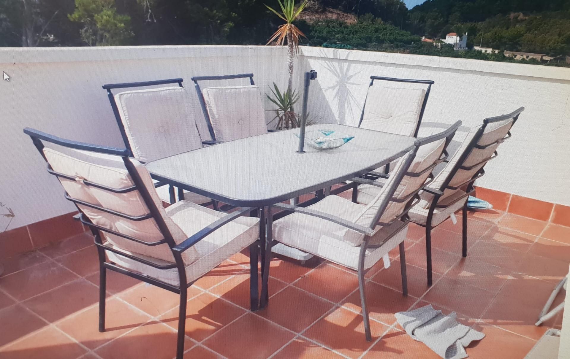 Terrassa de Apartament en venda en Altea amb Aire condicionat, Jardí privat i Terrassa