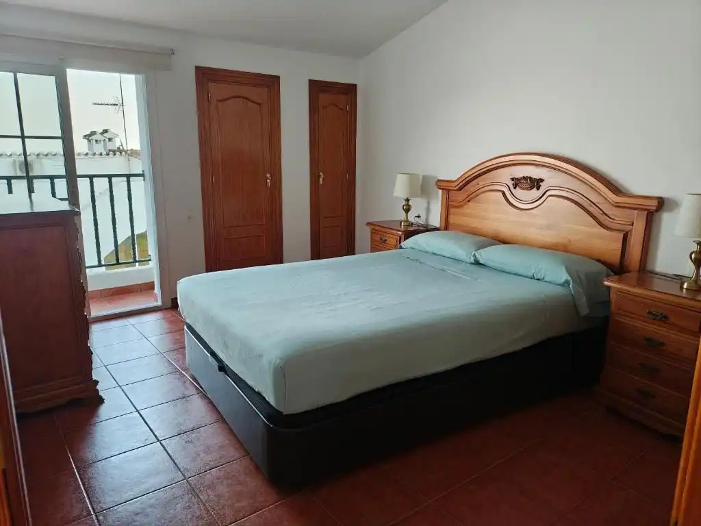 Bedroom of Apartments for rent in Benalmádena  with Air Conditioner, Terrace and Furnished