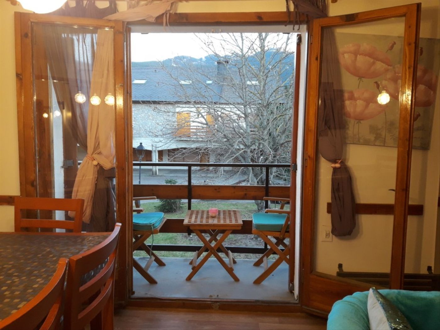 Balcony of Single-family semi-detached for sale in Prats i Sansor  with Heating and Storage room