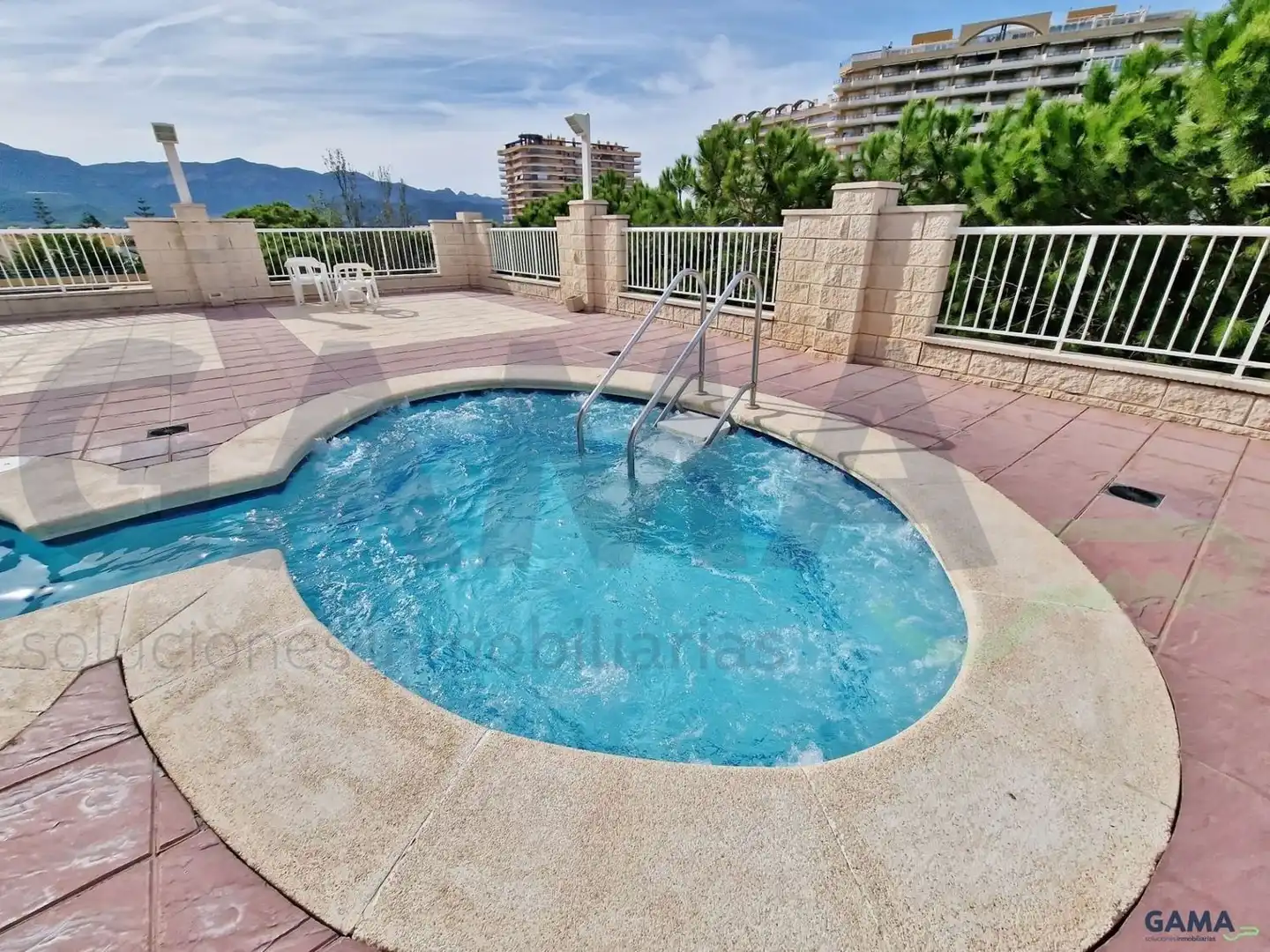 Schwimmbecken von Wohnung zur Miete in Tavernes de la Valldigna mit Terrasse, Schwimmbad und Möbliert