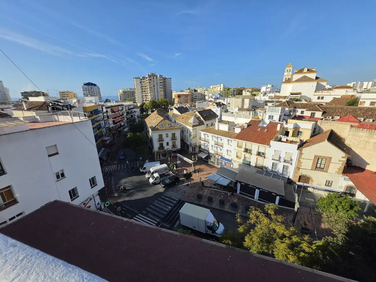 Vista exterior de Ático en venta en Marbella Centro