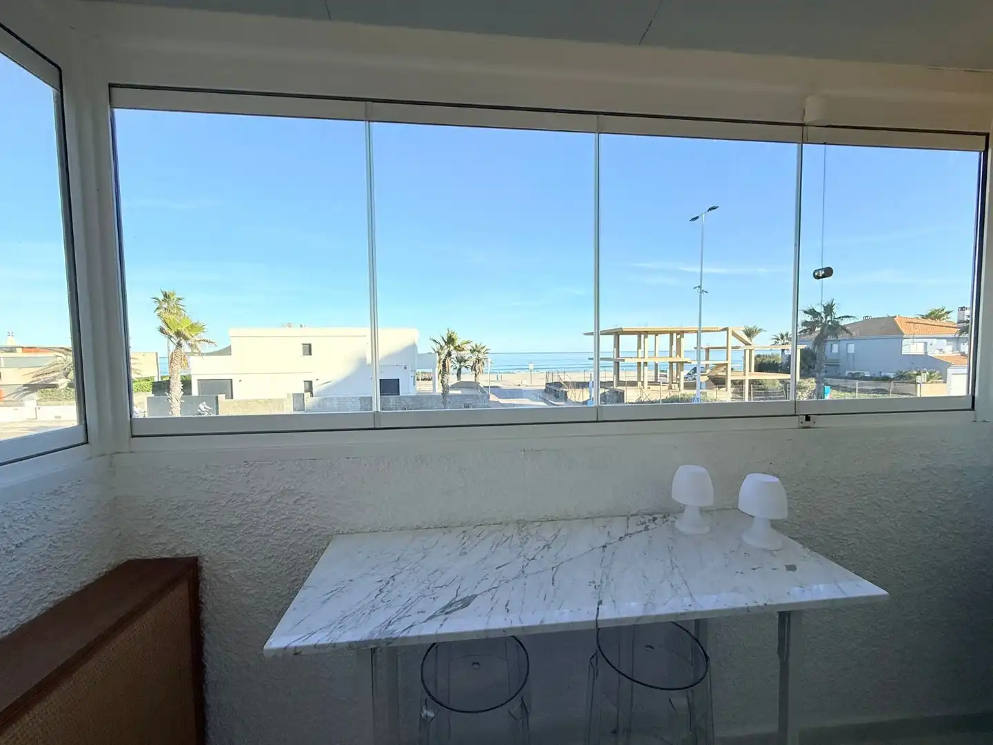 Balcony of Apartments for sale in La Manga del Mar Menor  with Air Conditioner, Terrace and Furnished