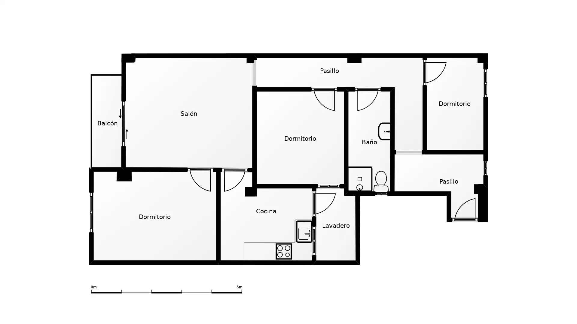 Wohnung zum Verkauf in Chiva mit Balkon