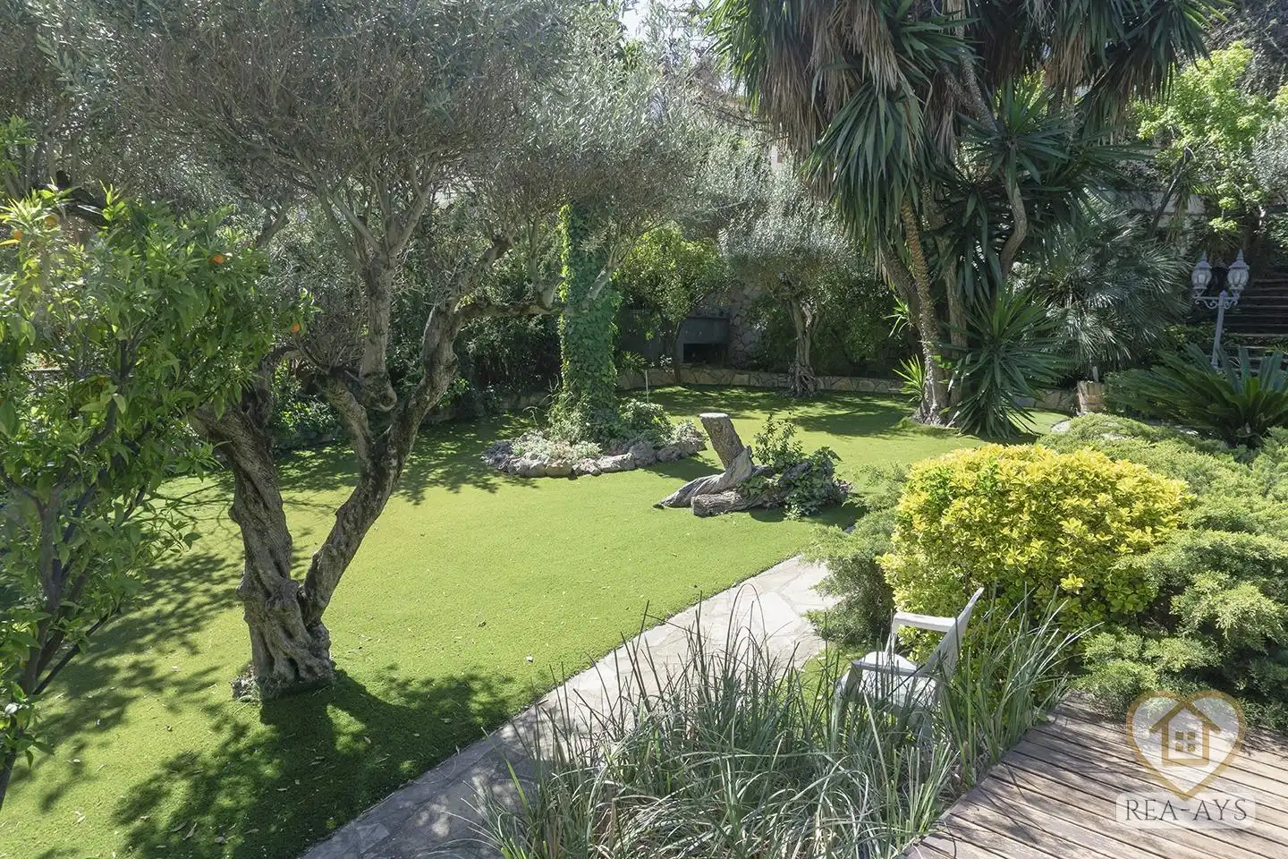 Jardín de Casa o chalet en venta en Vallirana con Jardín privado, Terraza y Trastero