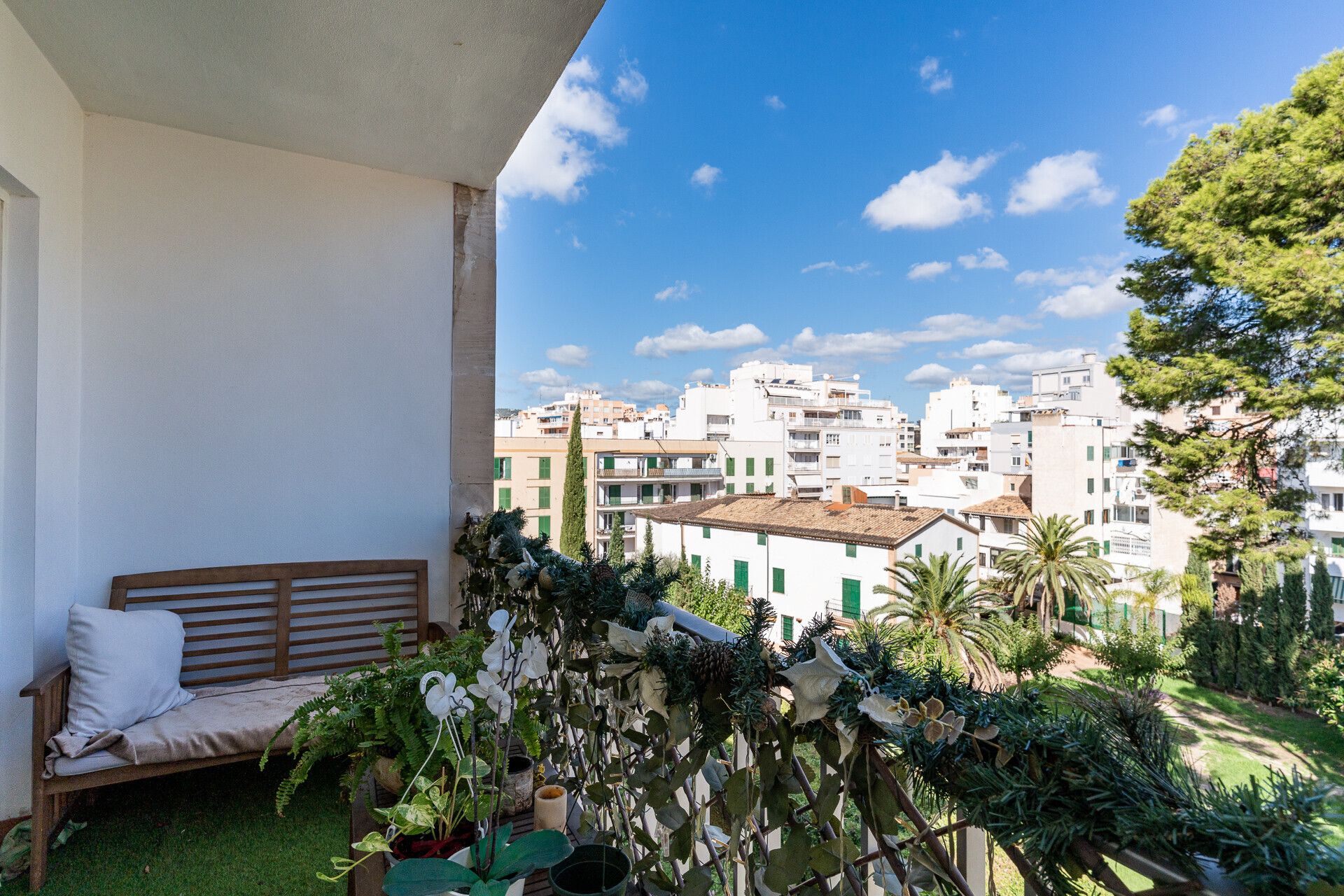 Balcony of Apartment for sale in  Palma de Mallorca  with Air Conditioner, Furnished and Balcony