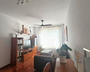 Living room of Flat to rent in Alpedrete  with Heating, Parquet flooring and Furnished