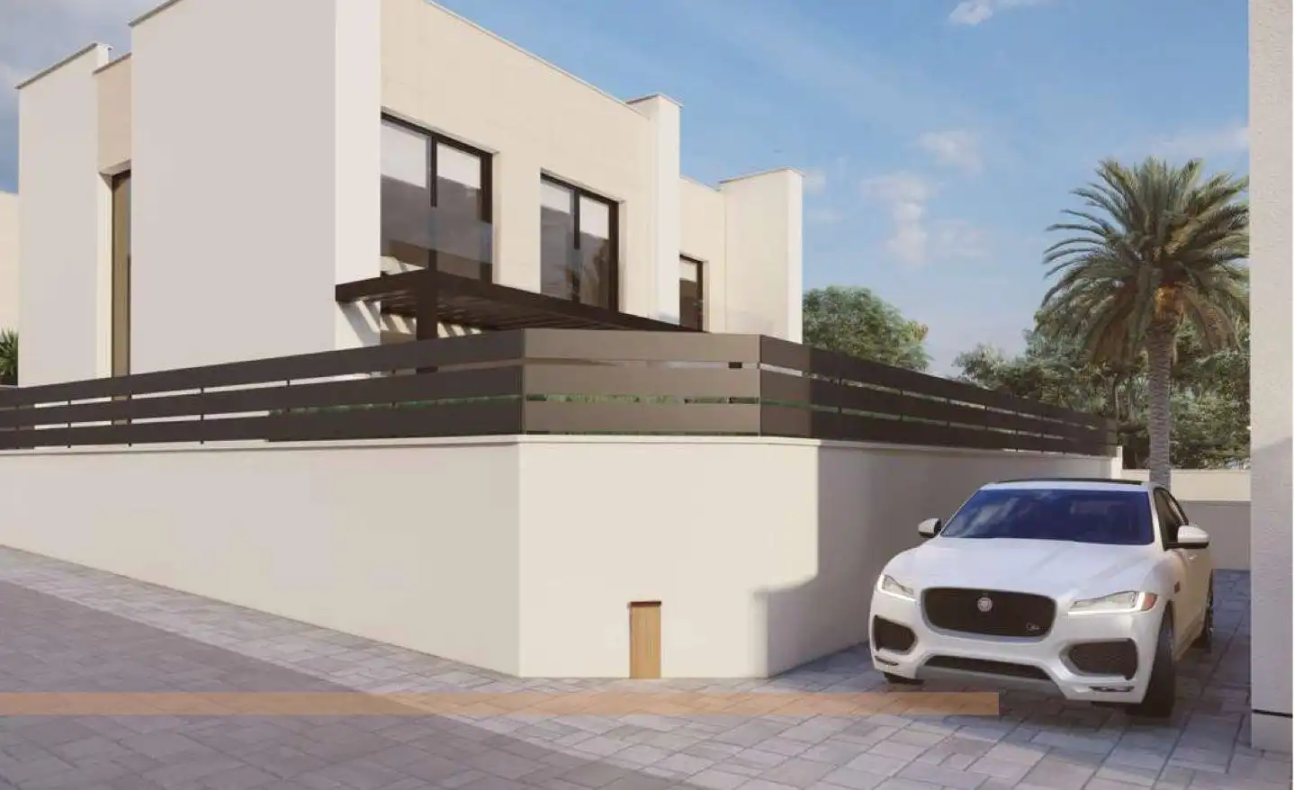 Vista exterior de Casa o chalet en venta en Sant Joan d'Alacant con Jardín privado, Terraza y Piscina