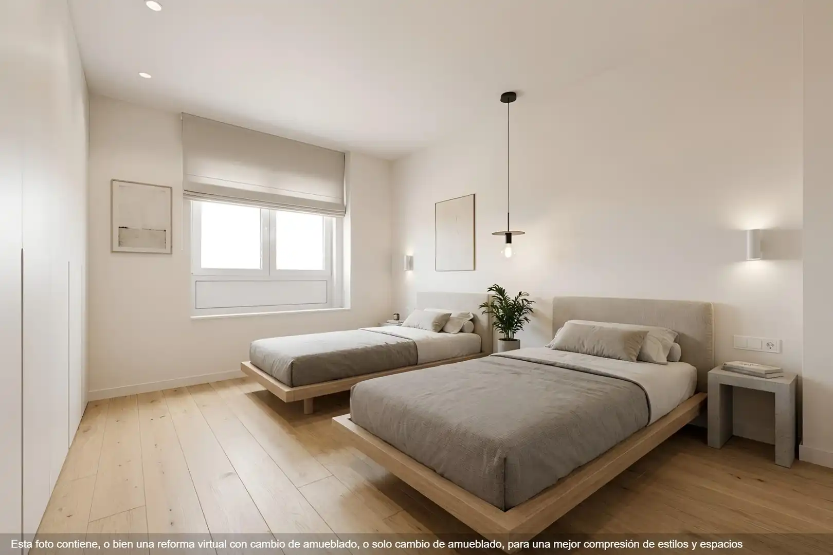 Bedroom of Flat for sale in Granada  with Air Conditioner, Terrace and Alarm