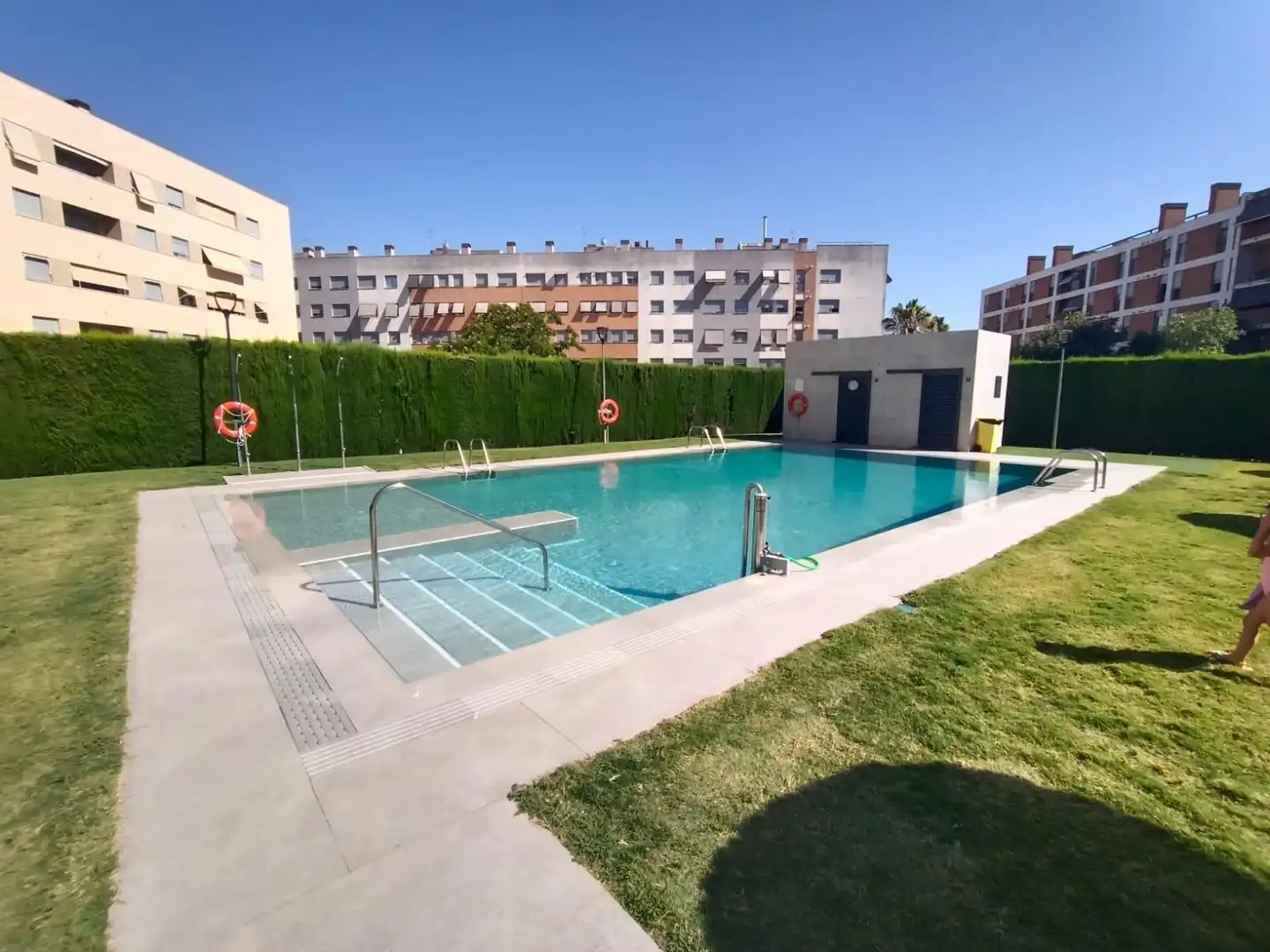 Swimming pool of Flat for rent in Córdoba  with Air Conditioner, Heating and Parquet flooring