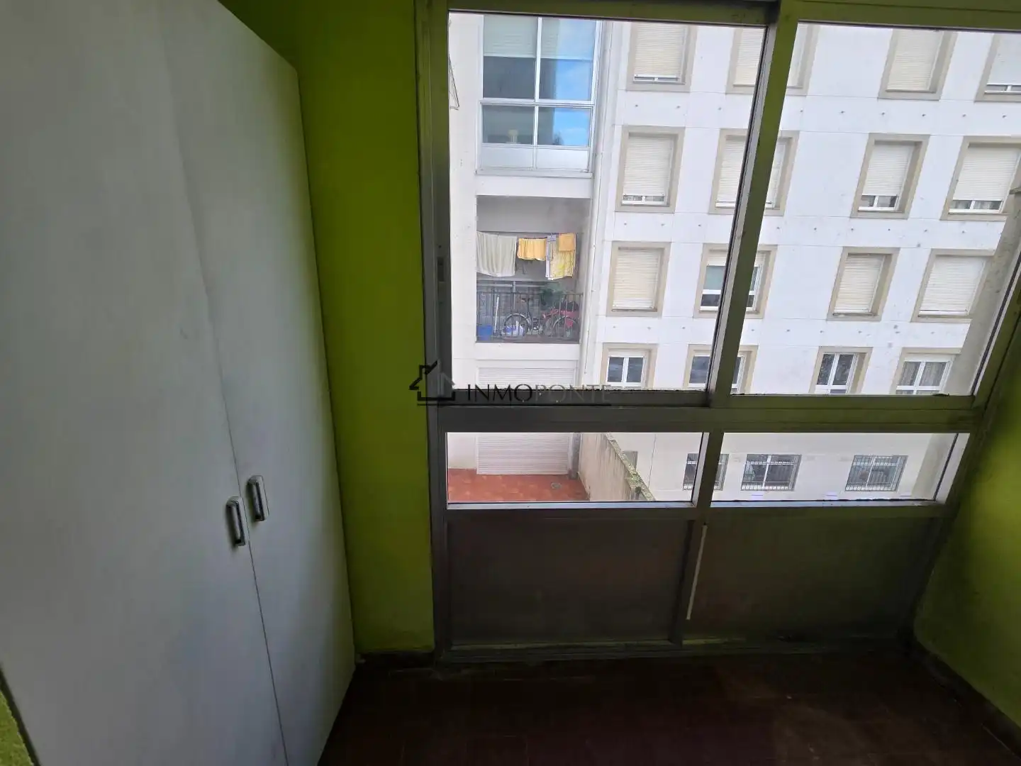 Terrasse von Wohnung zum Verkauf in Pontevedra Capital  mit Heizung, Parkett und Terrasse