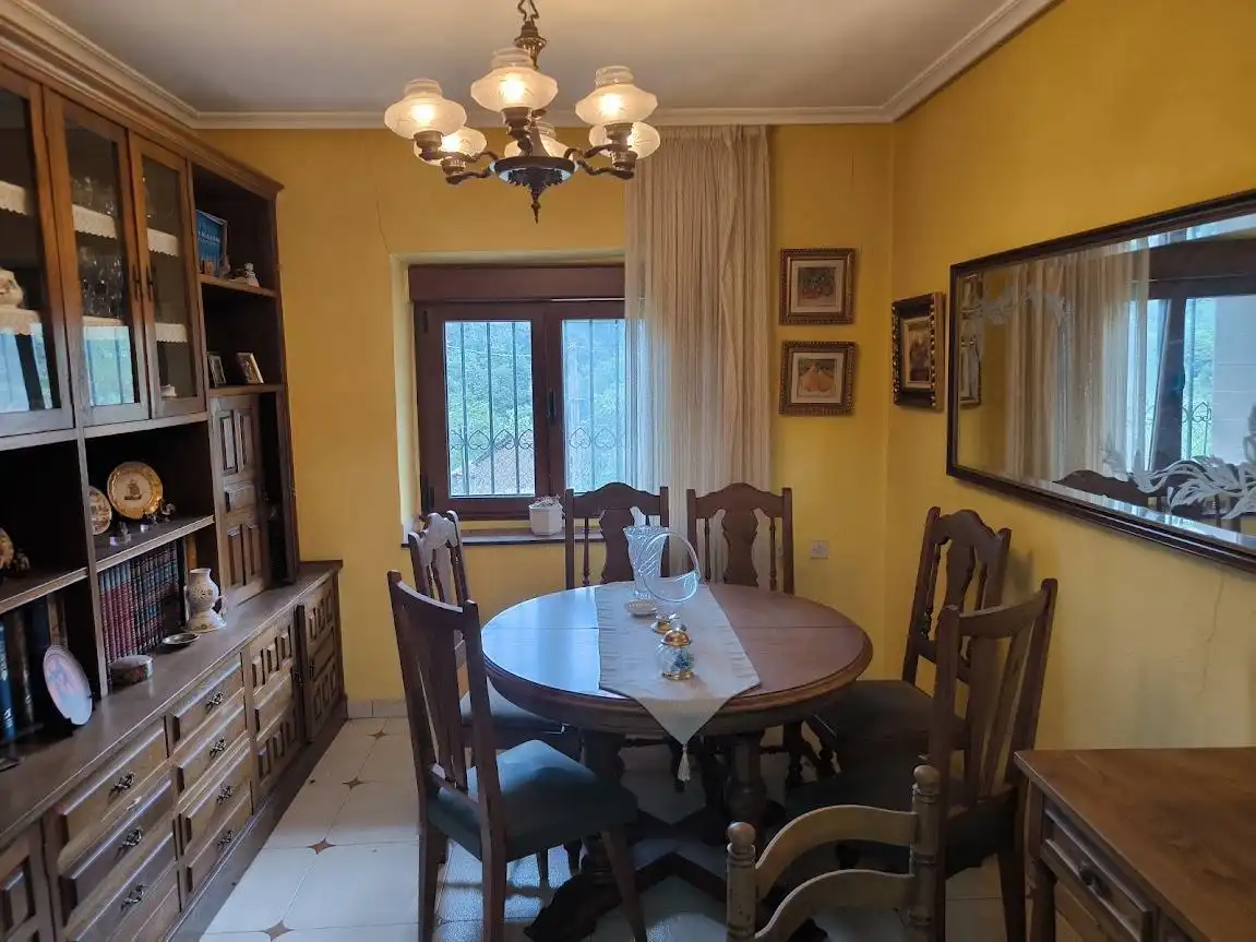 Comedor de Casa o chalet en venta en Mieres (Asturias) con Calefacción