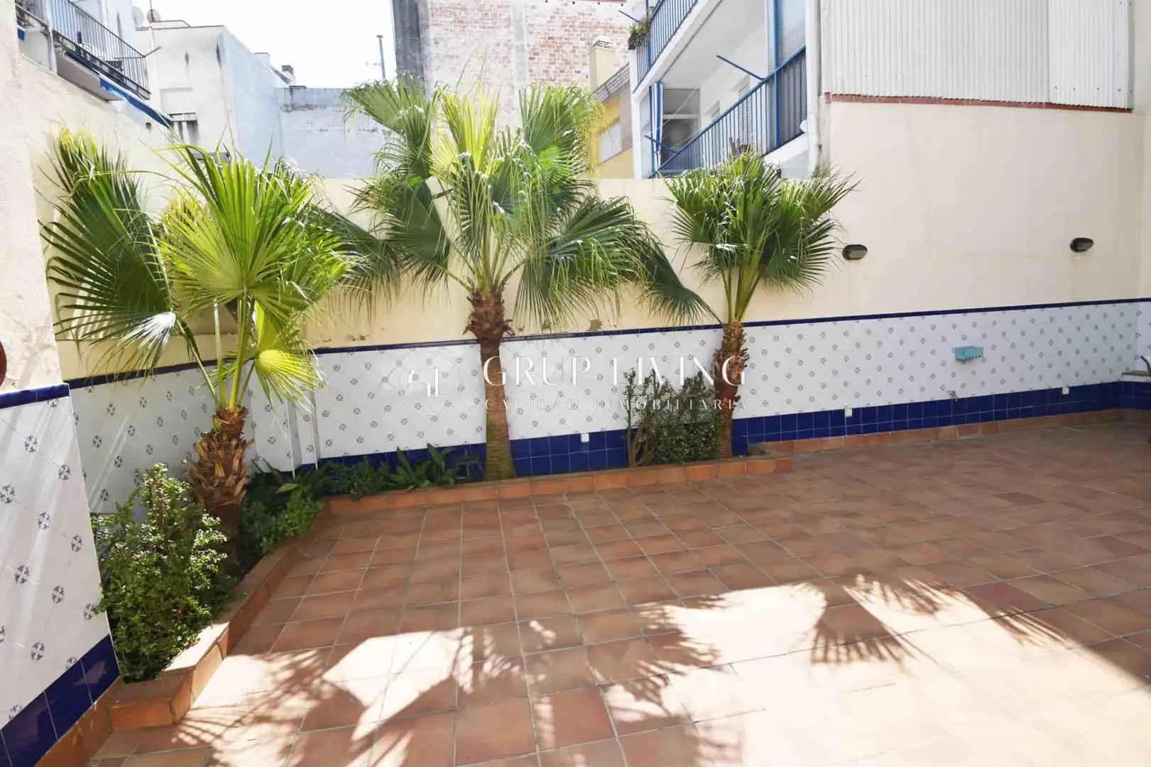 Terrassa de Pis de lloguer en Sitges amb Aire condicionat, Calefacció i Terrassa