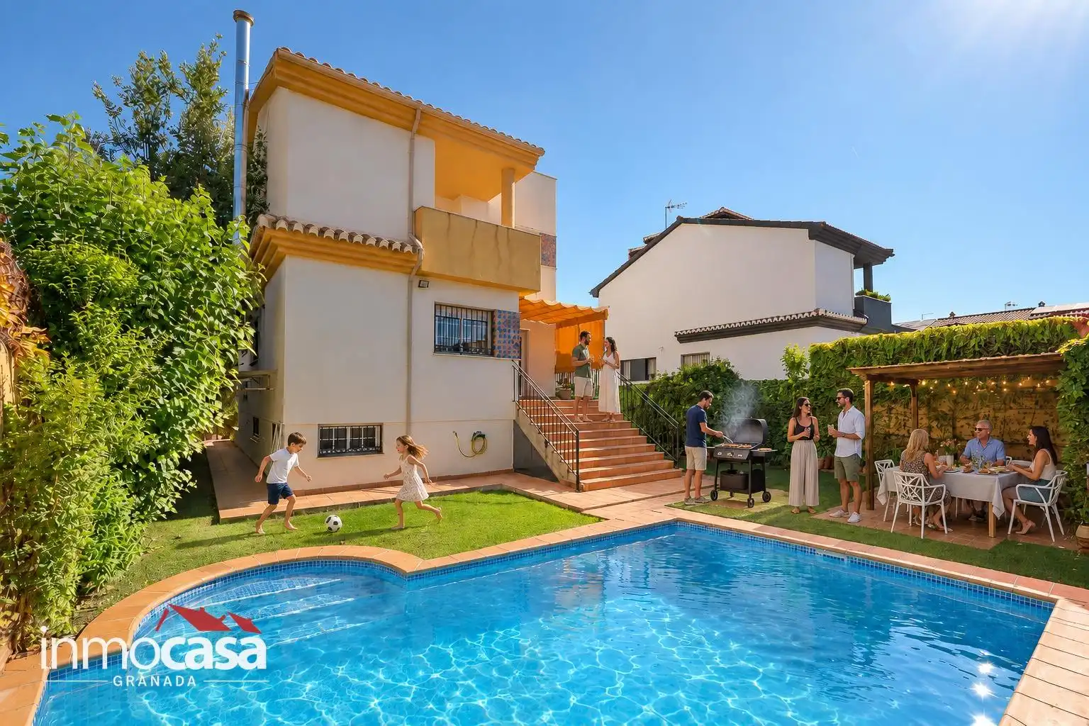 Villa con piscina in vendita a Peligros