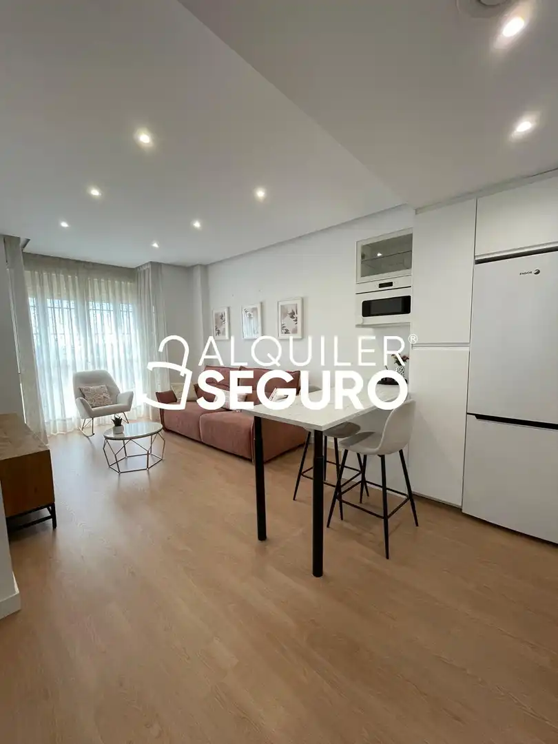 Sala d'estar de Pis de lloguer en Madrid amb Aire condicionat, Calefacció i Traster