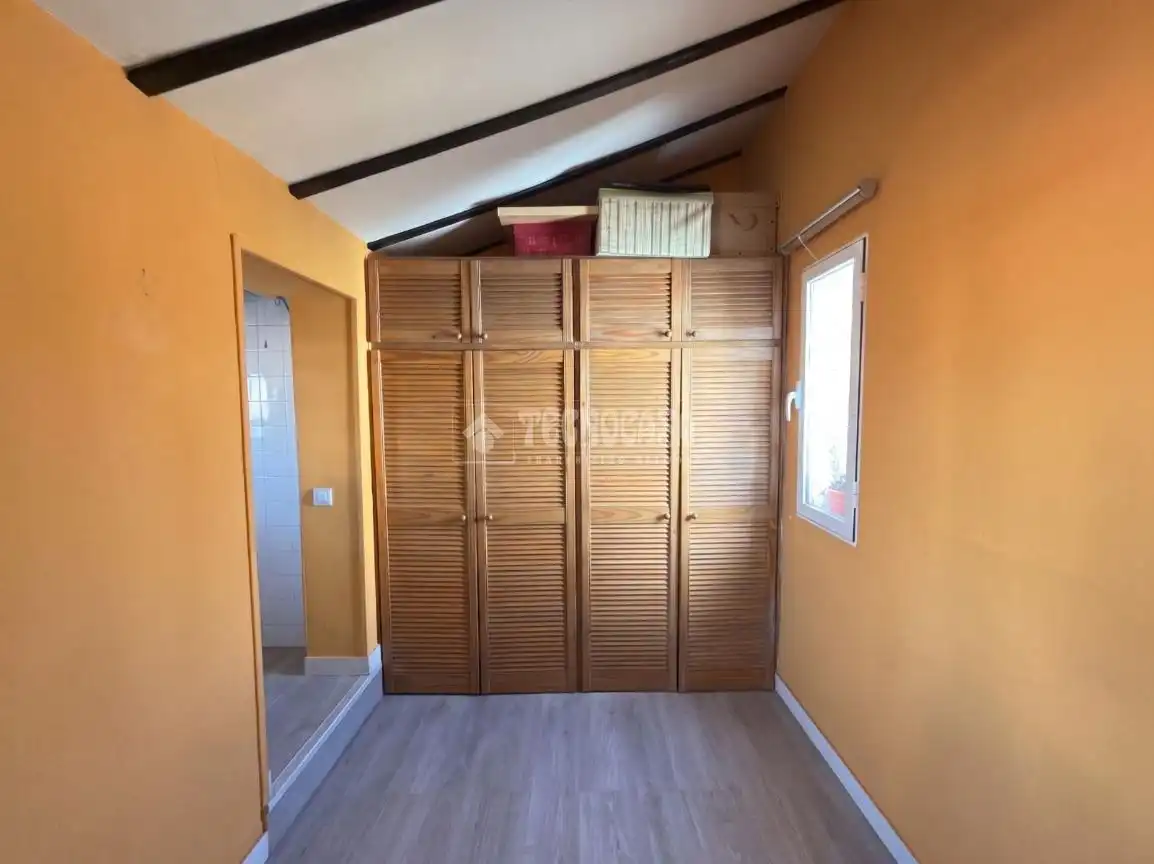 Bedroom of Attic for sale in Madrid  with Air Conditioner, Parquet flooring and Terrace