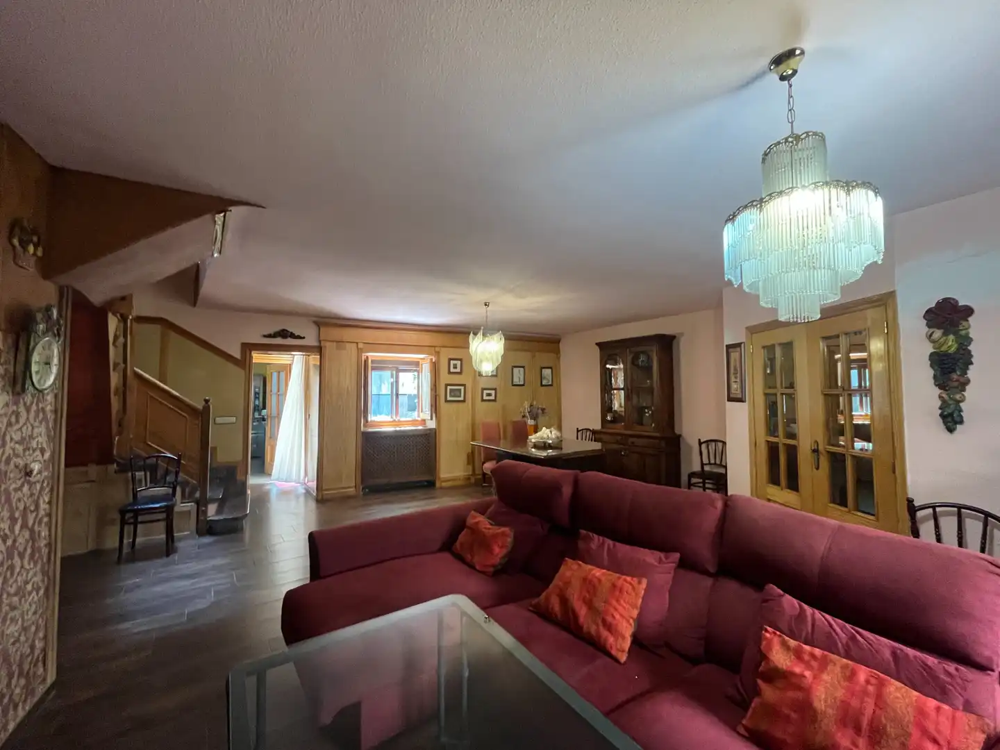 Sala d'estar de Casa adosada en venda en Jaén amb Aire condicionat, Calefacció i Traster
