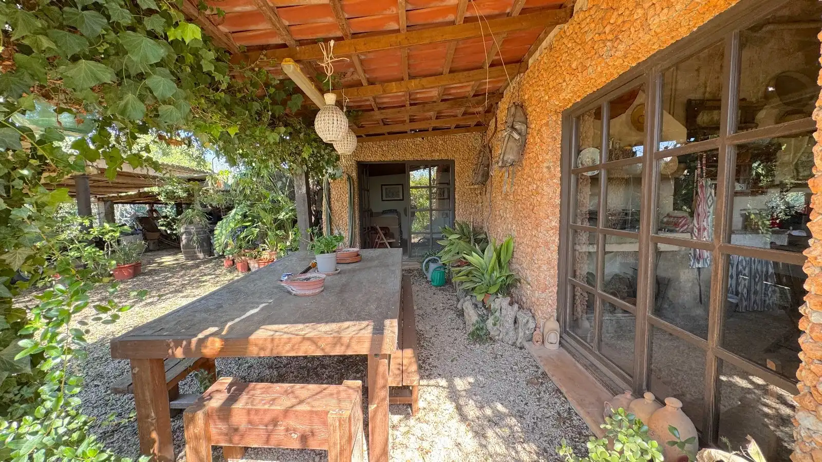 Jardín de Finca rústica en venta en Santa María del Camí con Calefacción, Jardín privado y Terraza