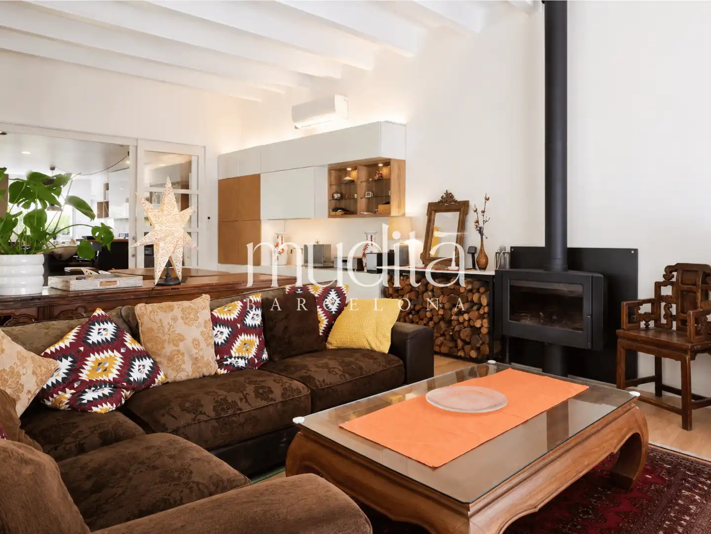 Sala de estar de Casa o chalet en venta en Roda de Berà con Calefacción, Jardín privado y Terraza