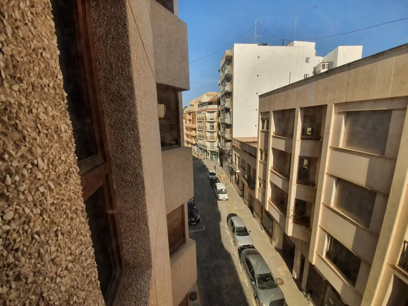 Vista exterior de Pis en venda en Jumilla amb Balcó