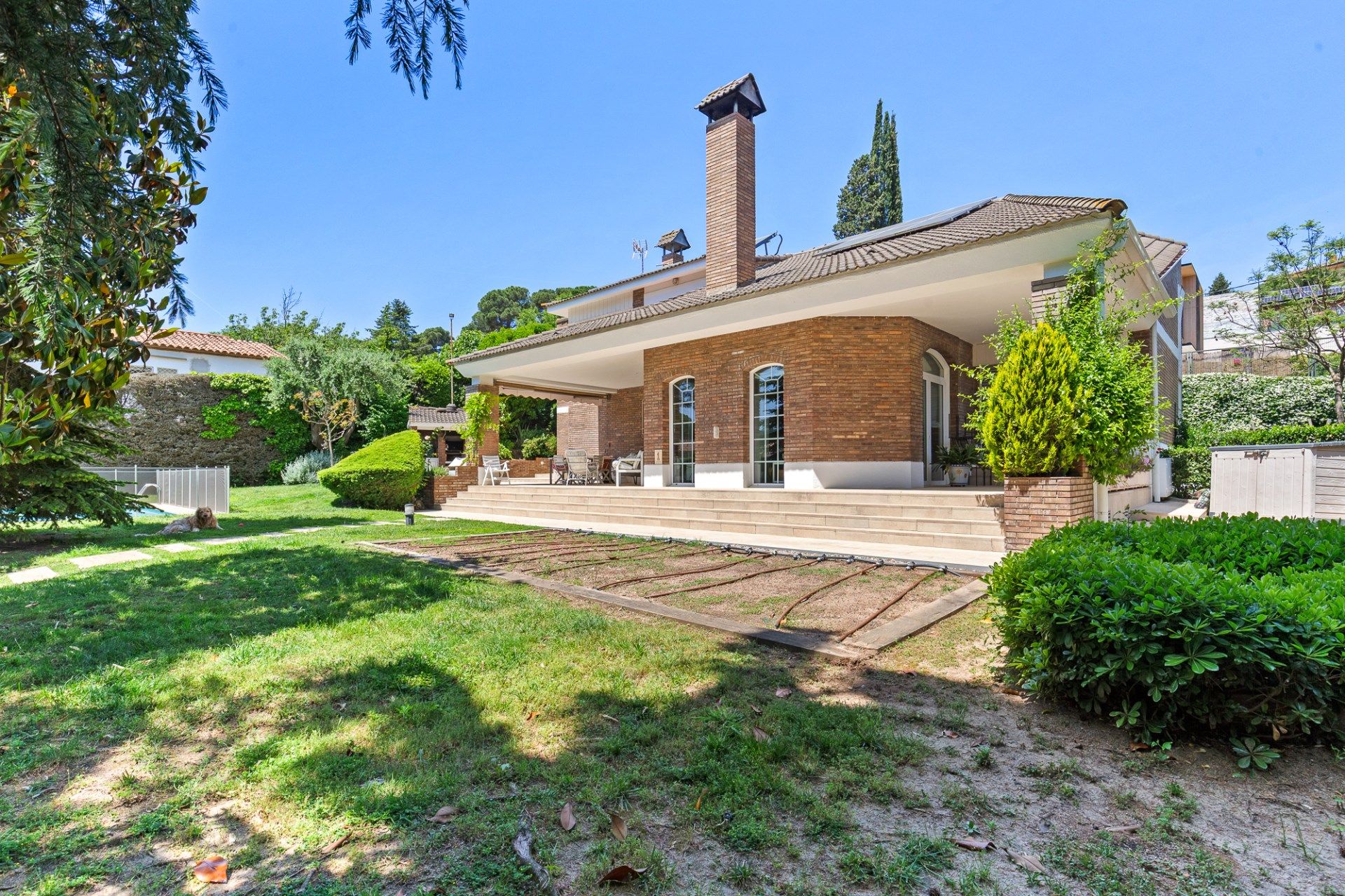Jardí de Casa o xalet en venda en Sant Cugat del Vallès amb Calefacció, Terrassa i Traster