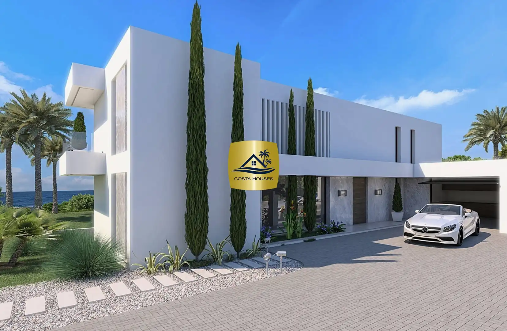 Exterior view of Houses for sale in Dénia  with Air Conditioner, Private garden and Terrace