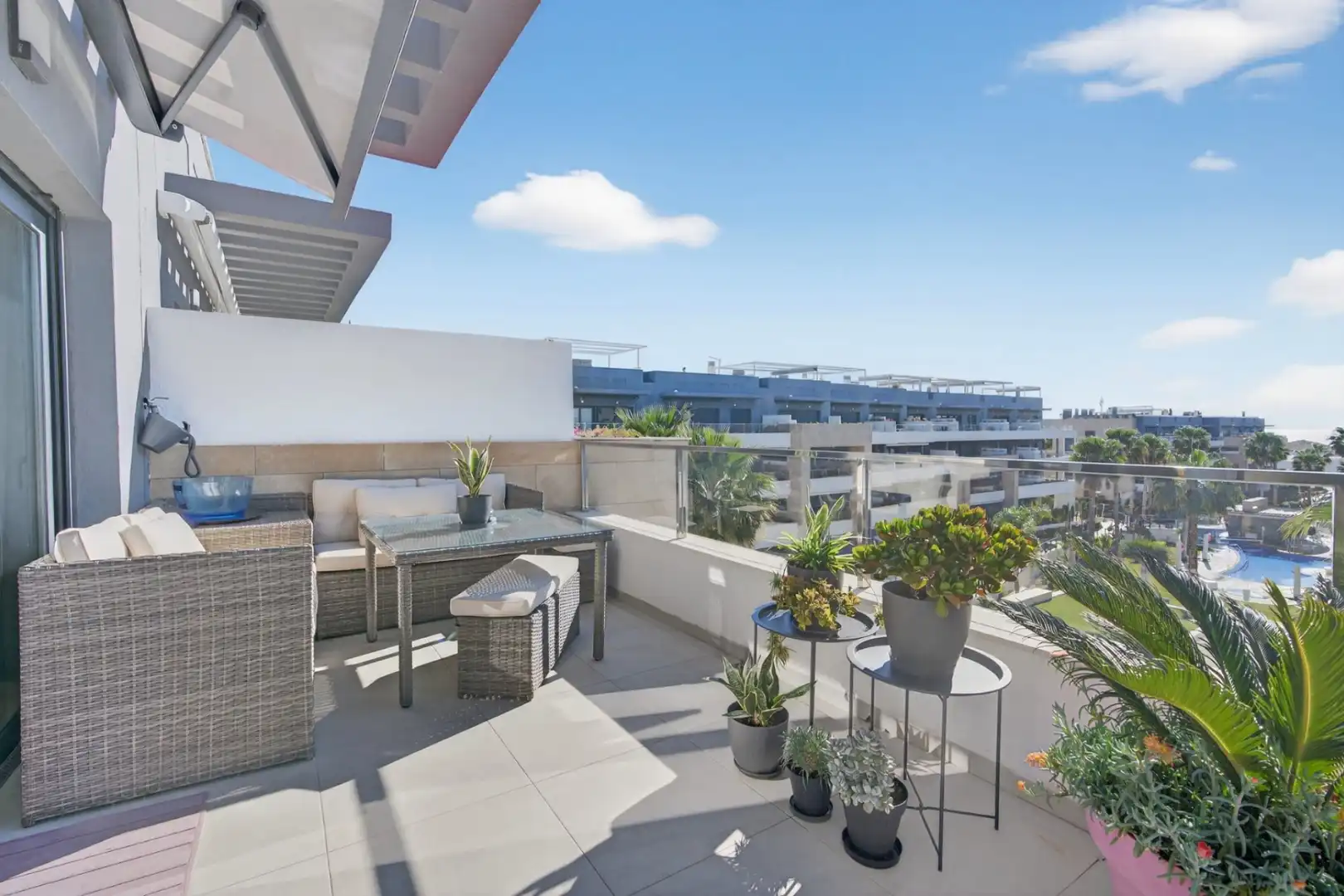 Terrasse von Dachboden zum Verkauf in Orihuela mit Klimaanlage, Heizung und Terrasse