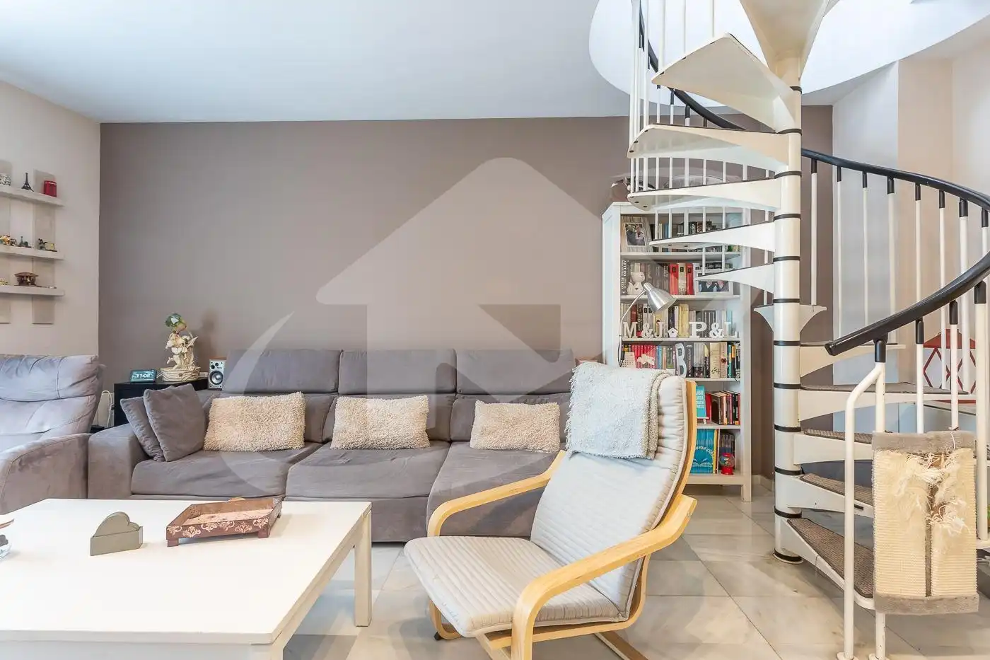 Living room of Duplexes for sale in Sabadell  with Air Conditioner, Heating and Terrace