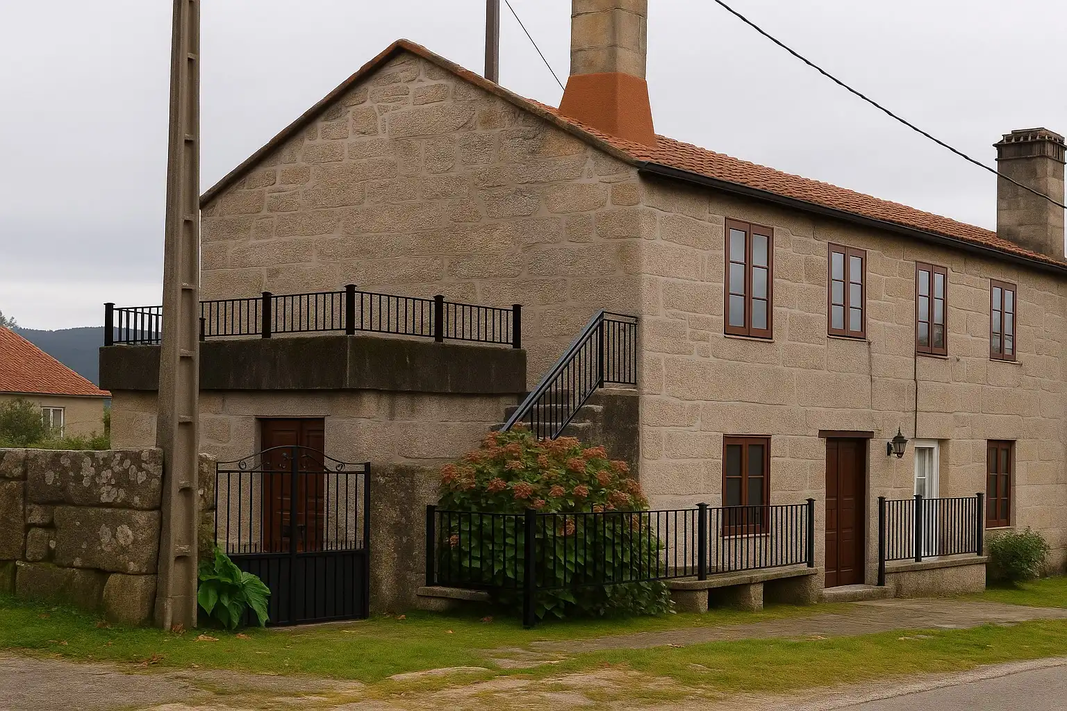 Vista exterior de Casa o chalet en venta en Covelo con Jardín privado y Terraza