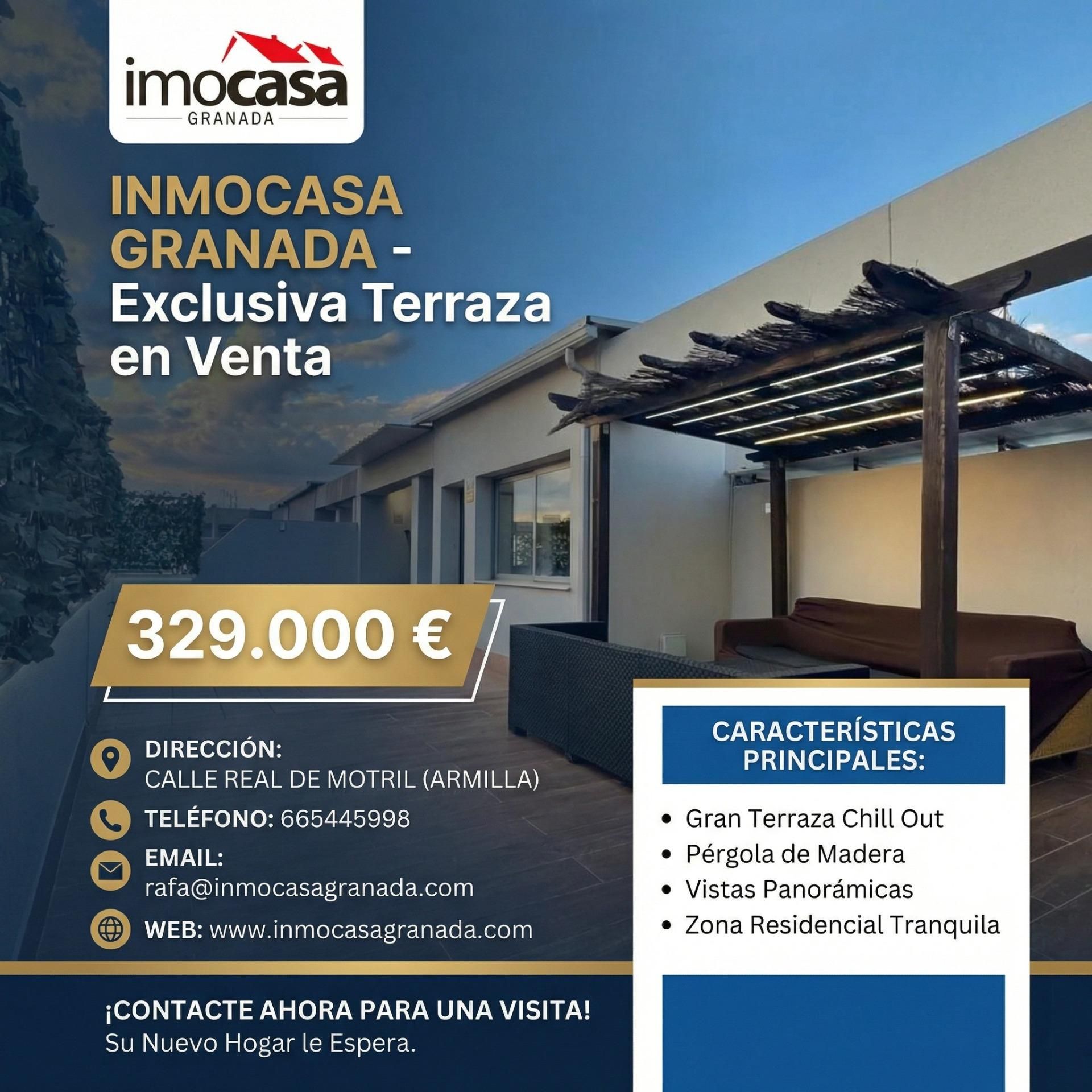 Terrasse von Maisonette zum Verkauf in Armilla