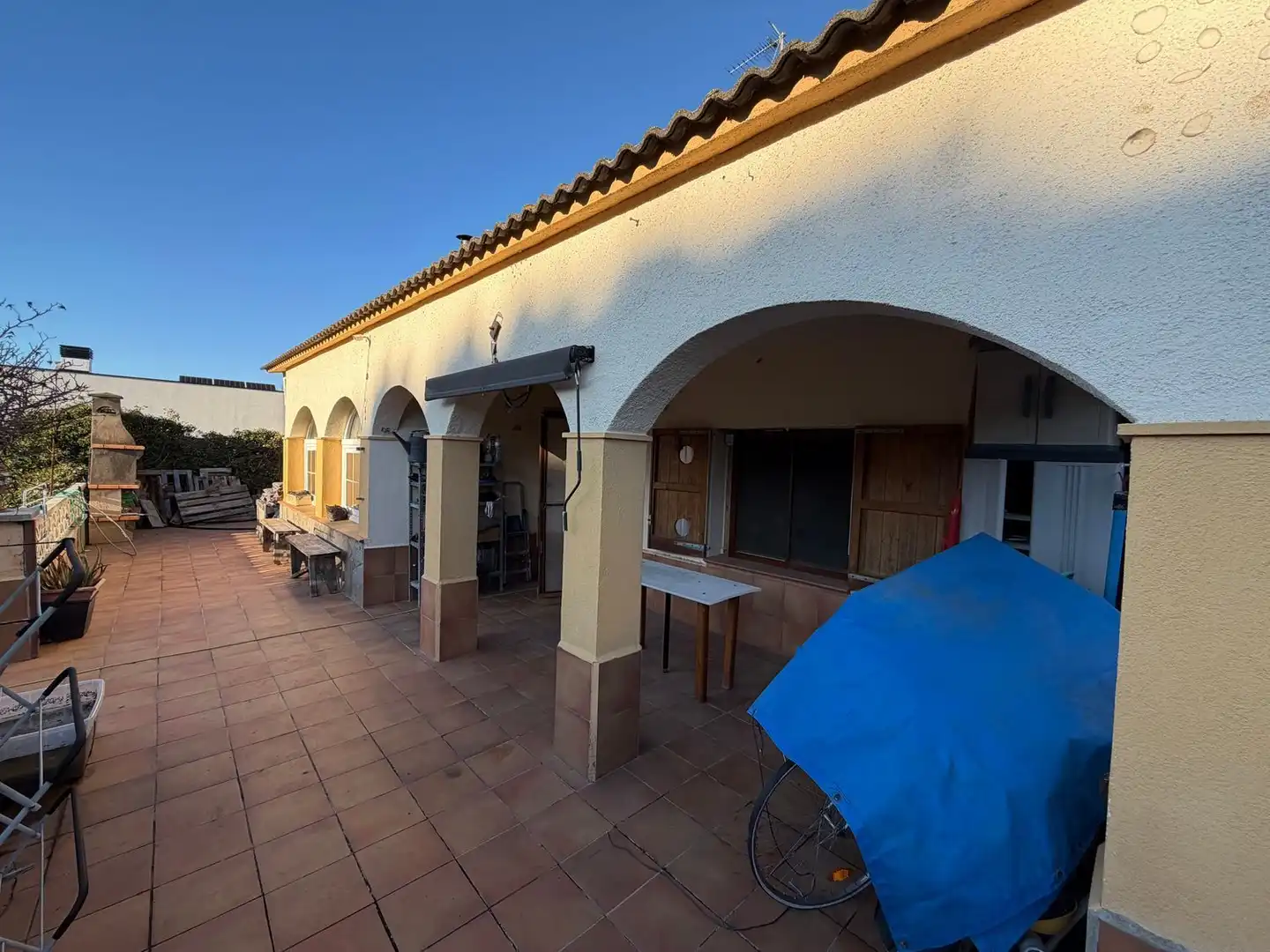 Vista exterior de Casa o chalet en venta en Llagostera con Jardín privado, Terraza y Trastero