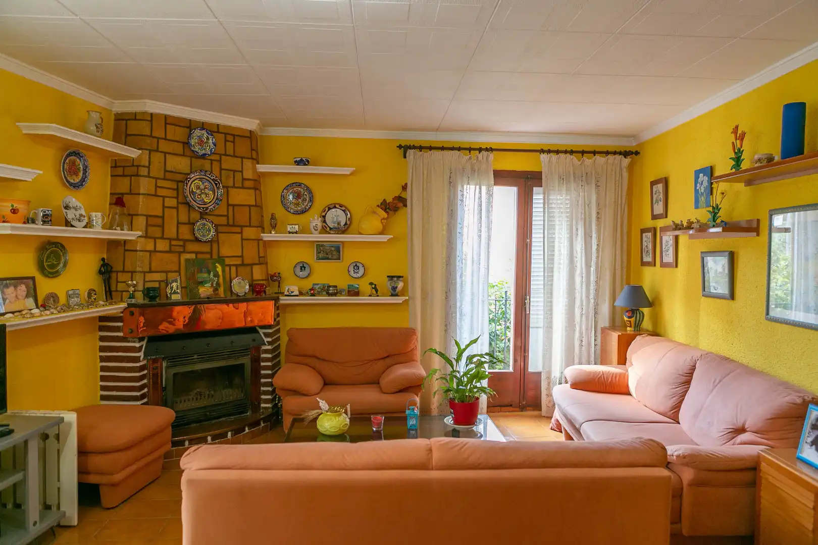 Sala de estar de Casa o chalet en venta en Begur con Calefacción, Jardín privado y Terraza