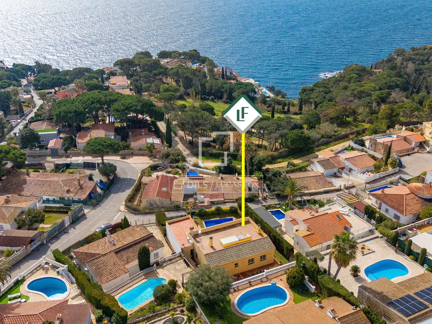 Vista exterior de Casa o chalet en venta en Lloret de Mar con Aire acondicionado, Calefacción y Jardín privado