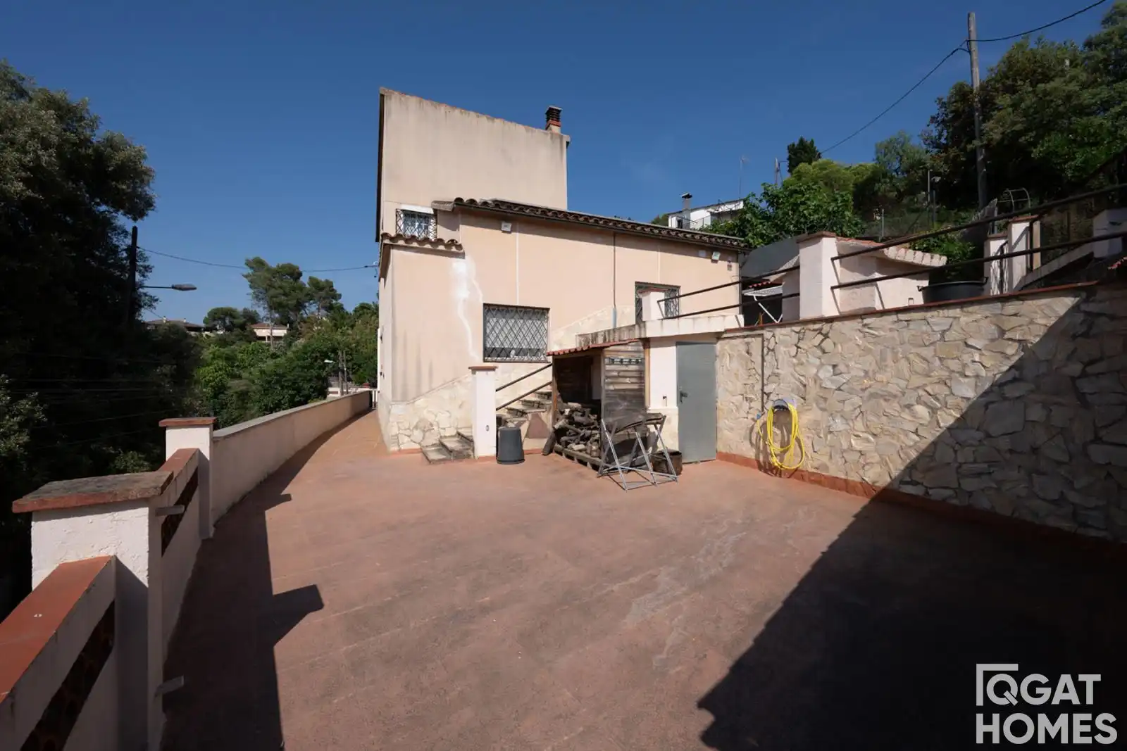 Vista exterior de Casa o xalet en venda en Sant Cugat del Vallès amb Aire condicionat, Calefacció i Terrassa