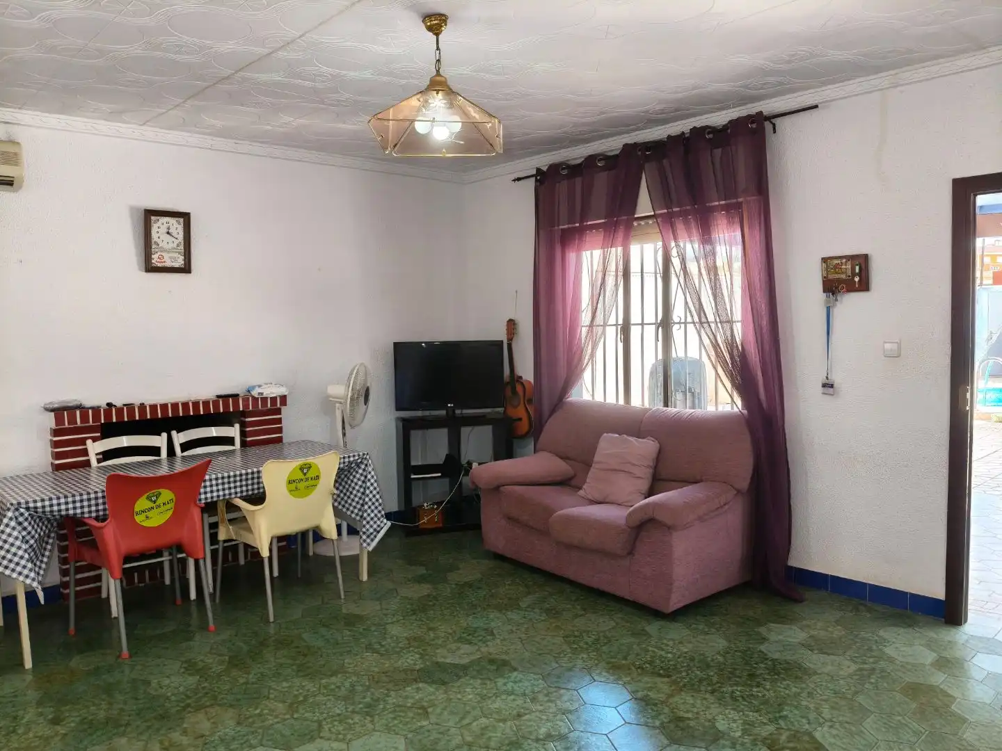 Sala d'estar de Casa o xalet en venda en Molina de Segura amb Aire condicionat, Terrassa i Piscina