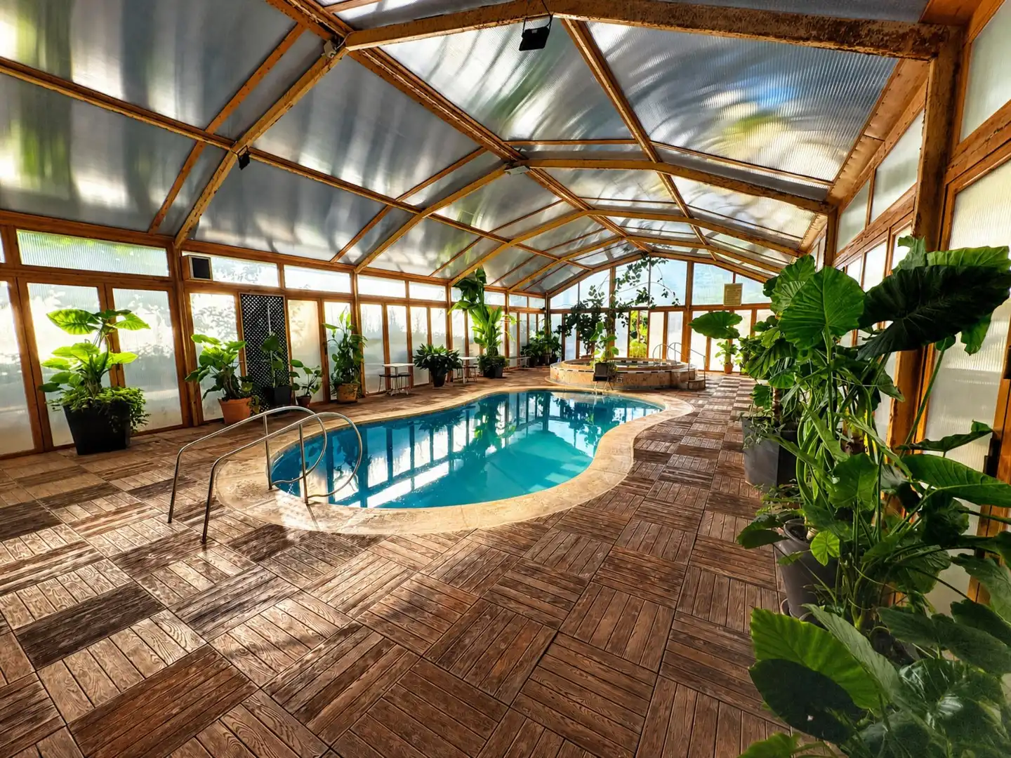 Piscina de Finca rústica en venta en Benatae con Calefacción, Jardín privado y Piscina