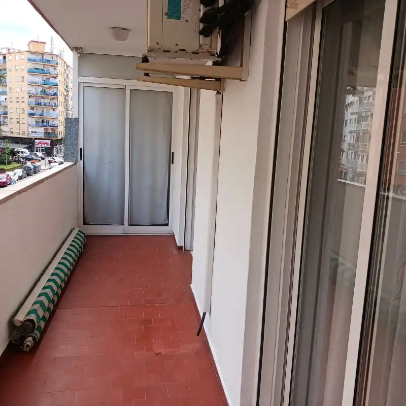 Balcony of Flat for rent in Gandia  with Air Conditioner, Terrace and Furnished