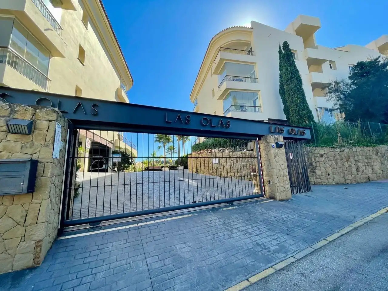 Vista exterior de Apartamento en venta en Mijas con Aire acondicionado, Terraza y Piscina