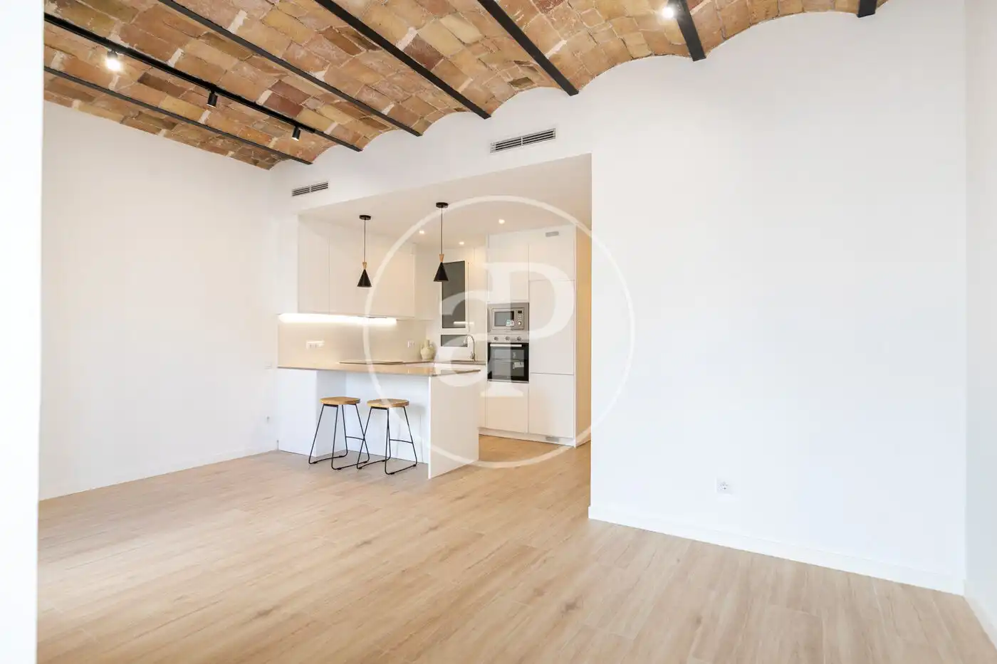 Außenansicht von Wohnung zum Verkauf in Barcelona mit Klimaanlage und Heizung