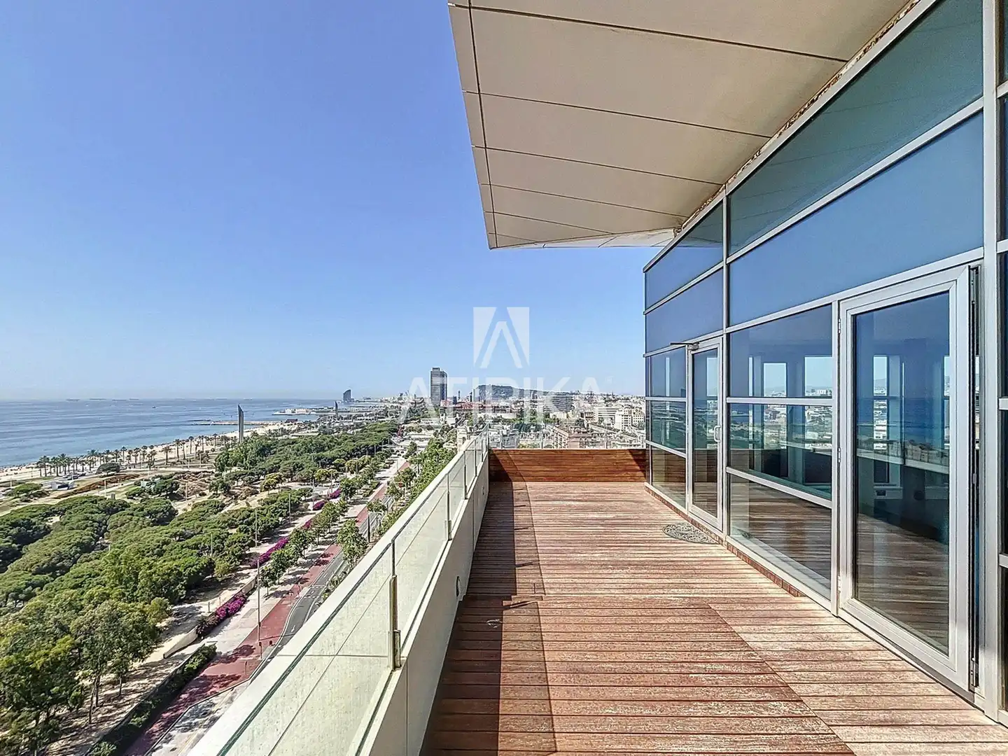Terraza de Ático en venta en Barcelona con Aire acondicionado, Parquet y Terraza