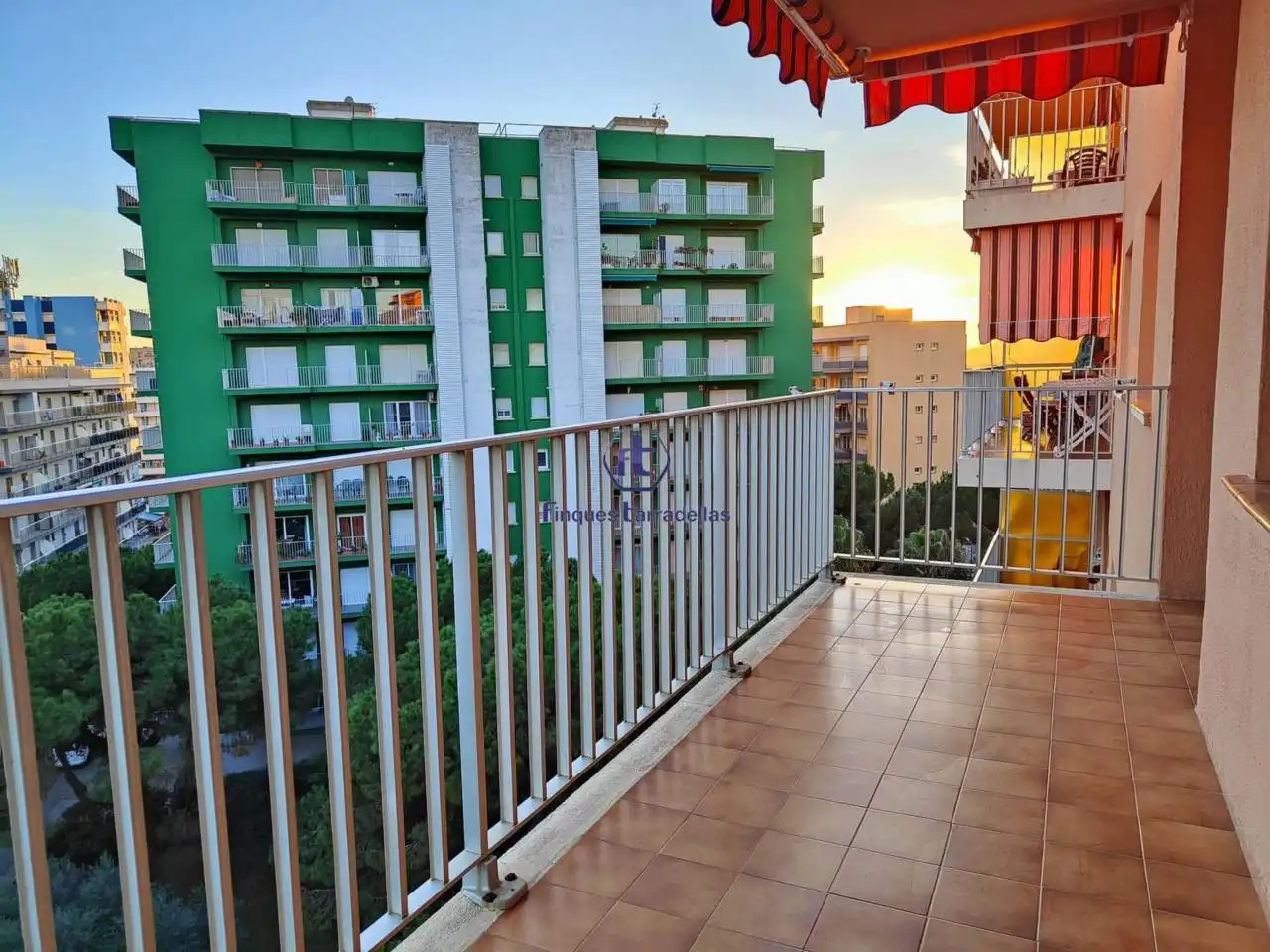 Balcony of Flat for sale in Blanes  with Heating, Terrace and Furnished