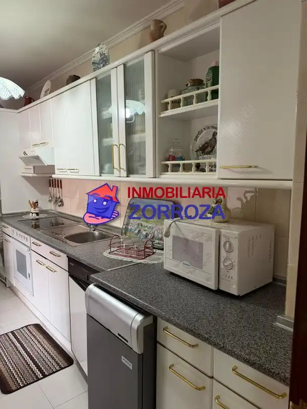 Kitchen of Flat for sale in Medina de Pomar  with Heating, Storage room and Furnished
