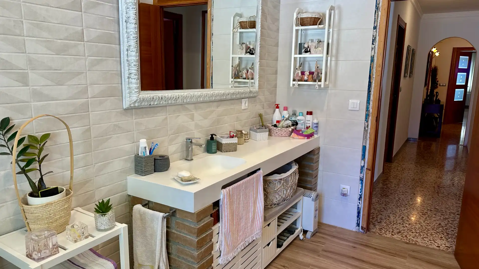 Badezimmer von Haus oder Chalet zum Verkauf in Castellar del Vallès mit Klimaanlage, Heizung und Privatgarten