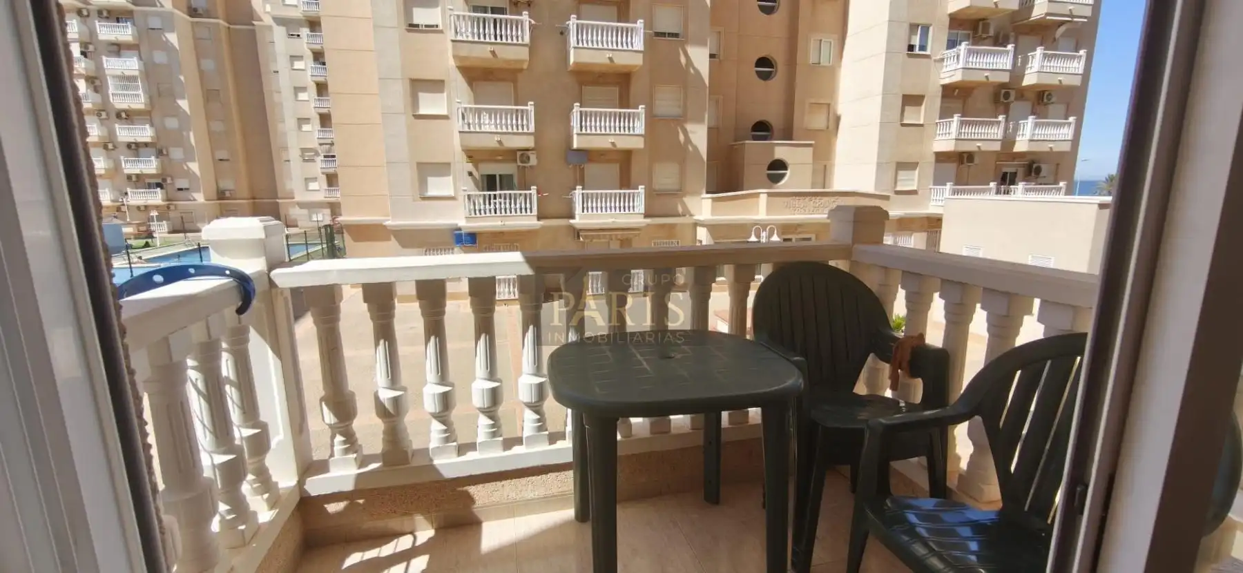 Terrassa de Pis de lloguer en Cartagena amb Moblat, Balcó i Piscina comunitària