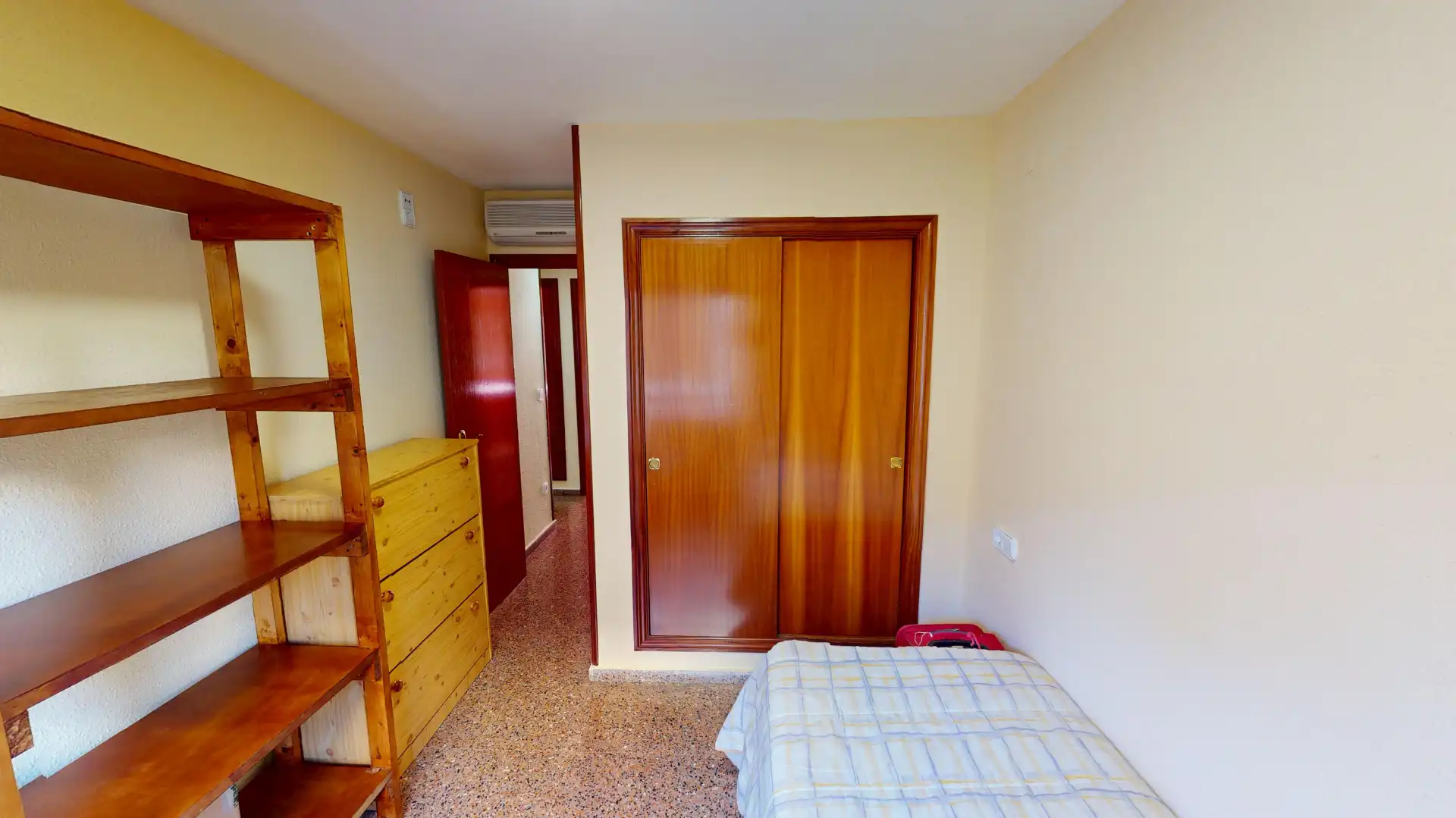 Schlafzimmer von Wohnung zum Verkauf in Alicante / Alacant mit Klimaanlage und Balkon
